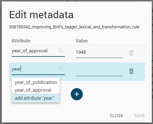 annotation tool, adding a new attribute