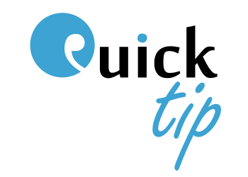 Quick Tip Quick Tip